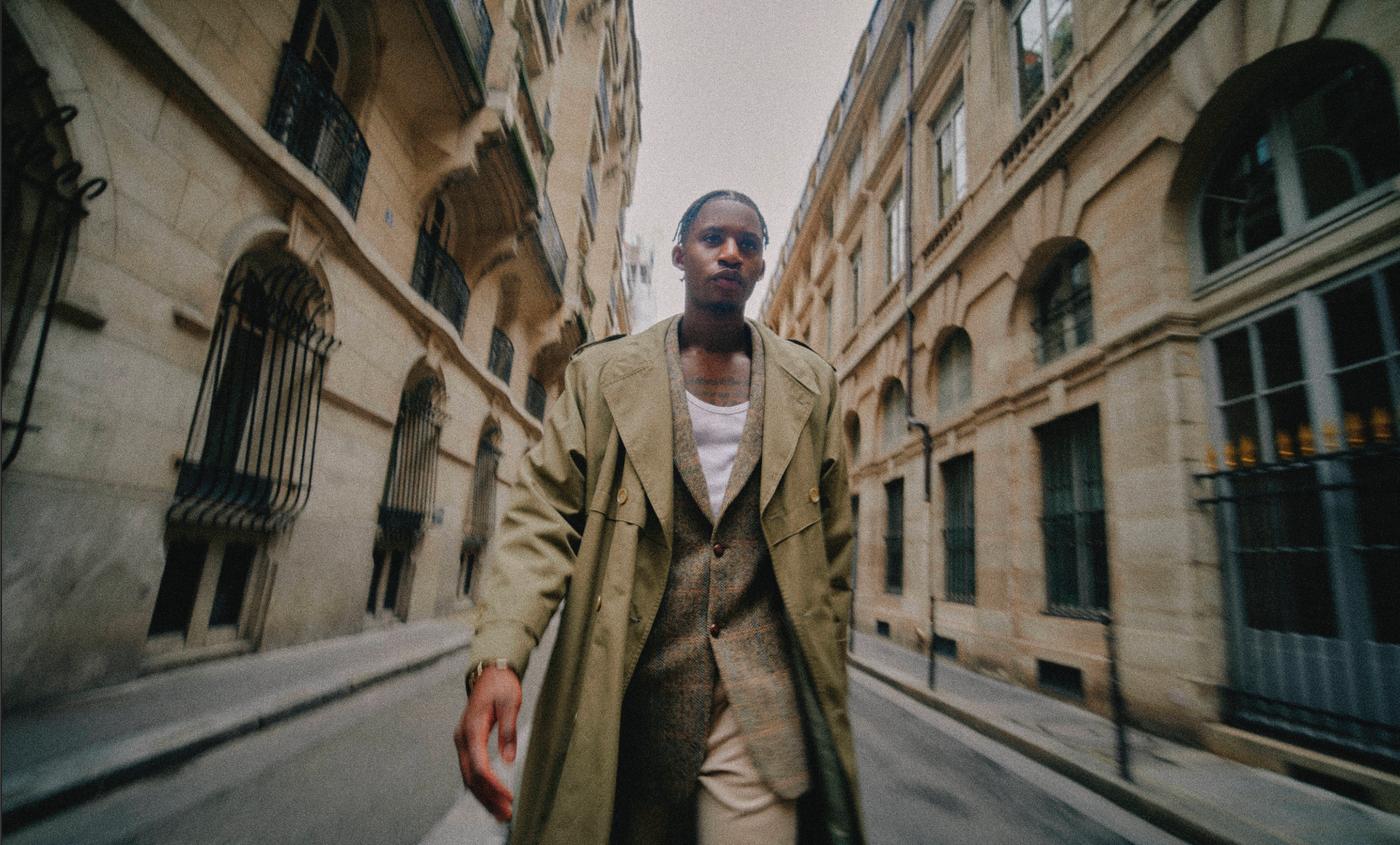 In the streets of Paris