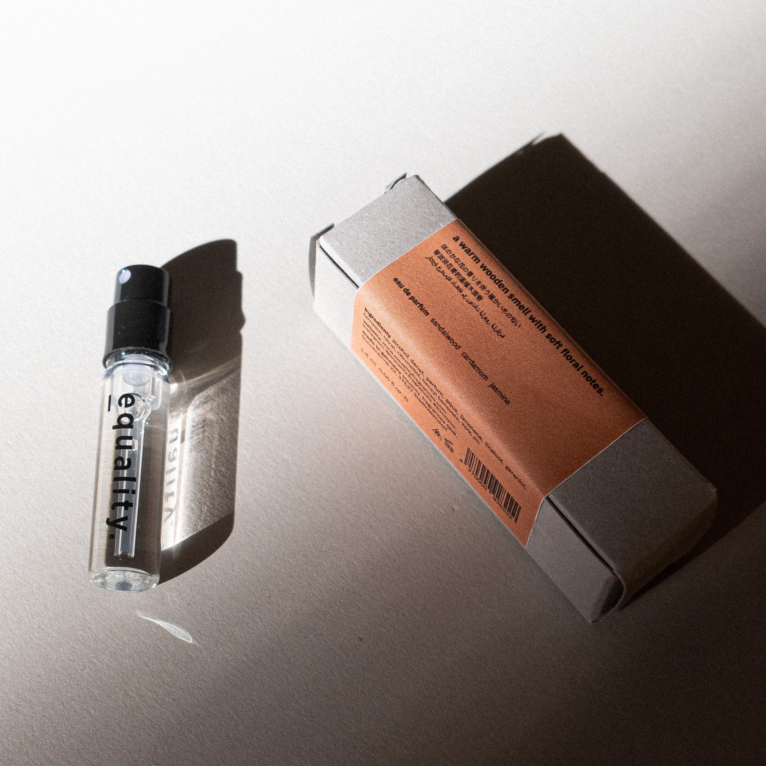 equality. Eau de Parfum 1,8ml